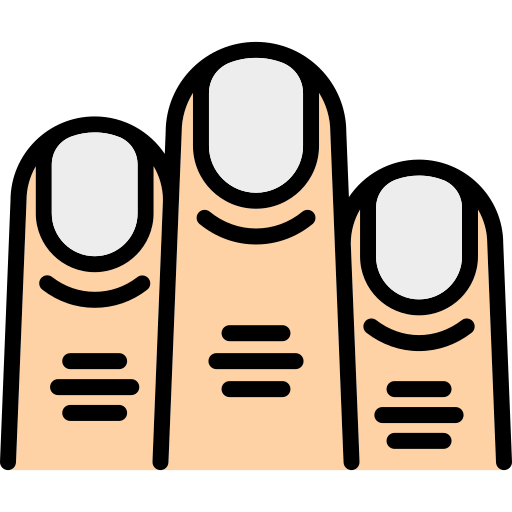 Finger Generic Outline Color icon