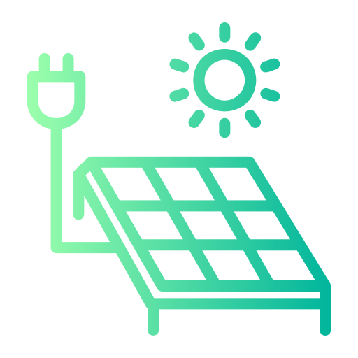 panel solar icono gratis