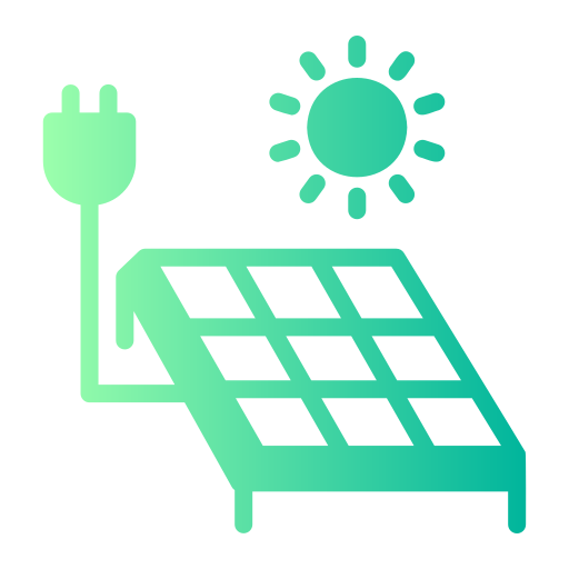 panel solar icono gratis