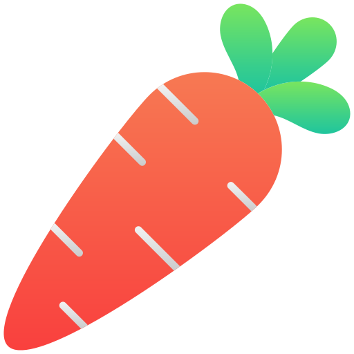 Carrot Generic Flat Gradient icon