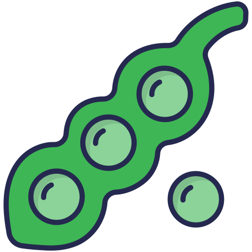 Soybean Generic Outline Color icon