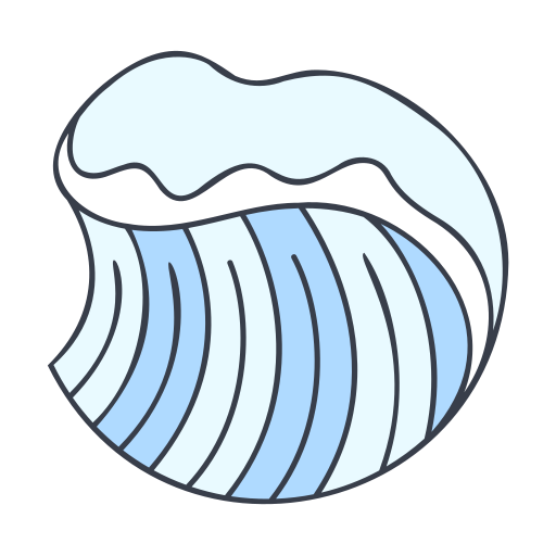 vagues Icône gratuit vagues Icône gratuit