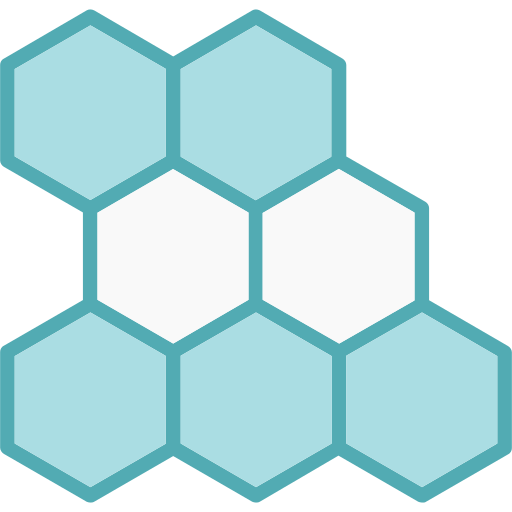 Honeycomb Generic Blue icon