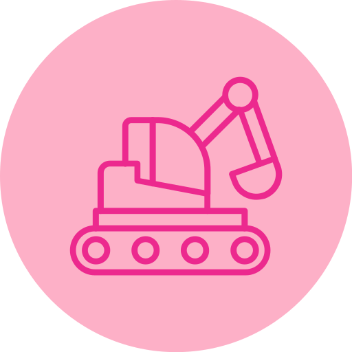 excavateur Icône gratuit
