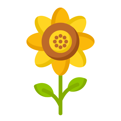 girasol icono gratis