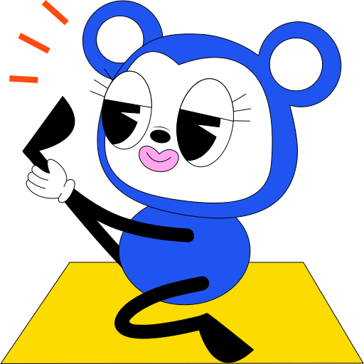 요가 무료 스티커