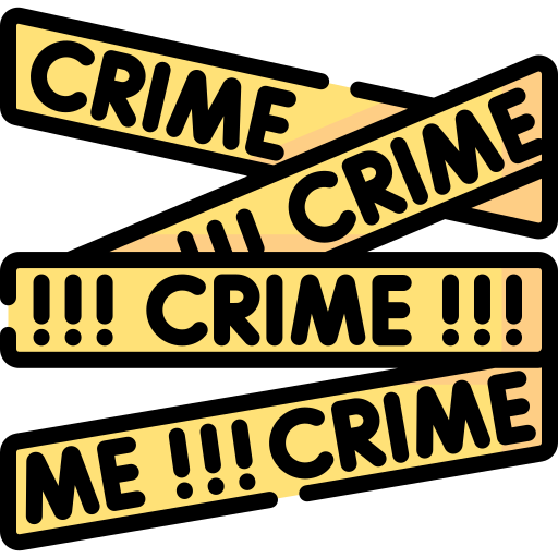 escena del crimen icono gratis