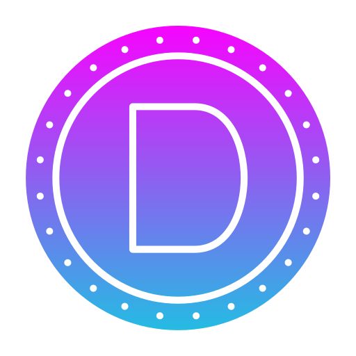 Denarius Generic Flat Gradient icon