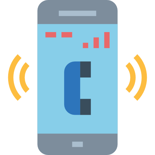 llamada telefónica icono gratis