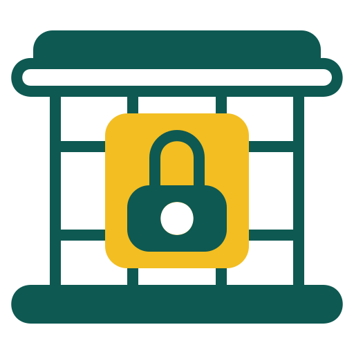 cárcel icono gratis