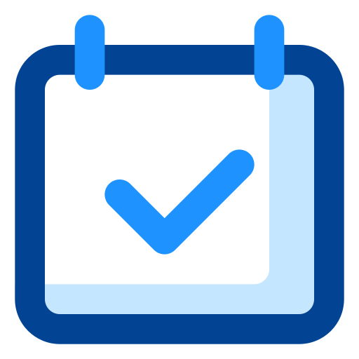 Calendar Generic Blue icon