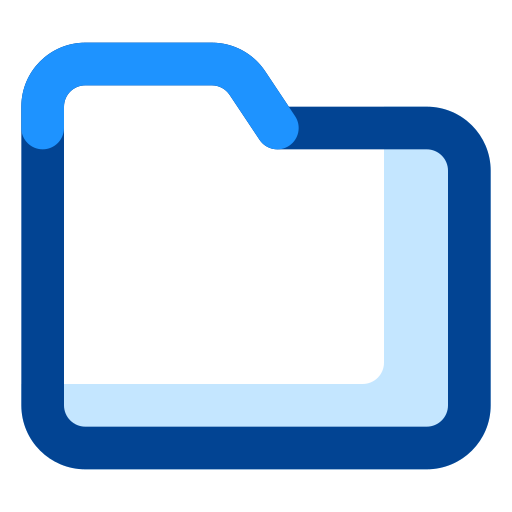 Folder Generic Blue icon