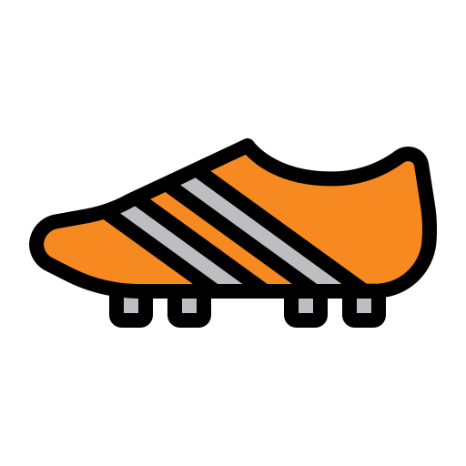 botas de fútbol icono gratis