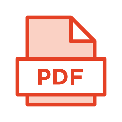 PDF File Generic Outline Color icon