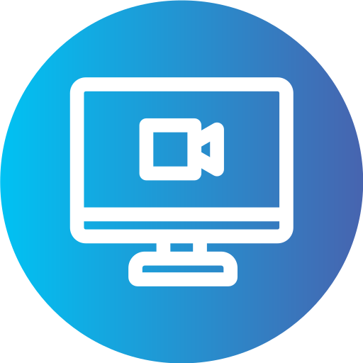 appel vidéo Icône gratuit