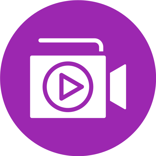 grabación de vídeo icono gratis