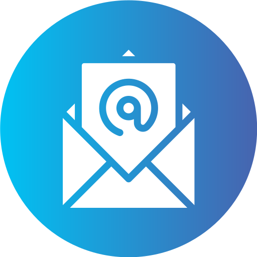 Email Generic Flat Gradient icon