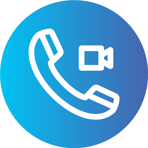 videollamada icono gratis