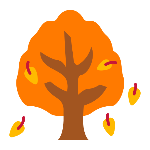 Árvore de outono Generic Flat Ícone