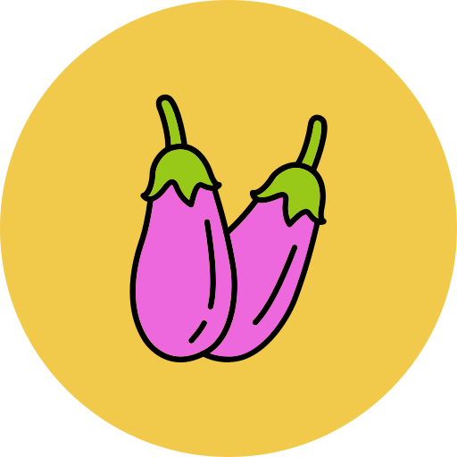 aubergine Icône gratuit