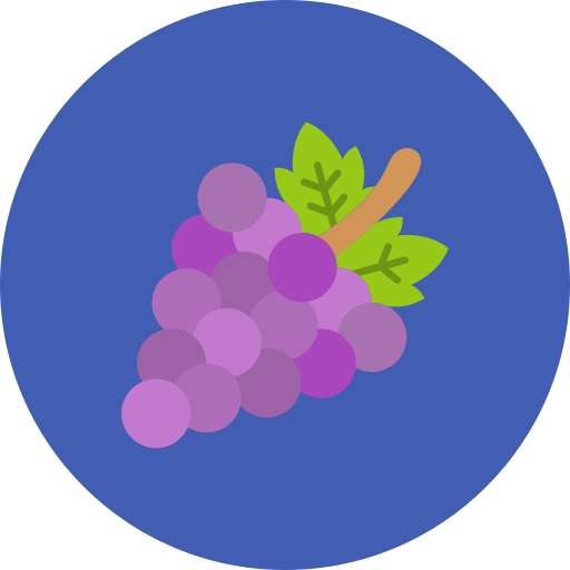 uvas icono gratis