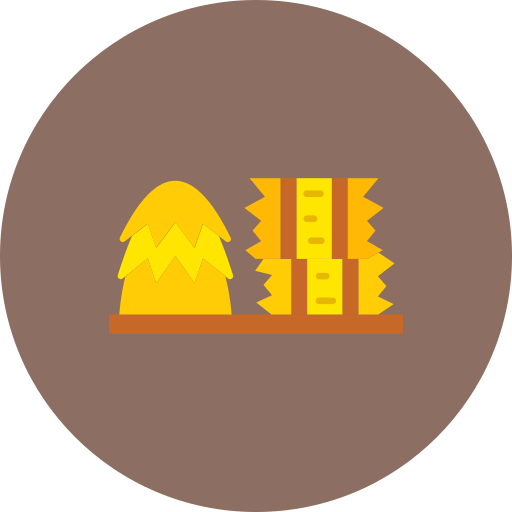 Hay bale Generic Flat icon