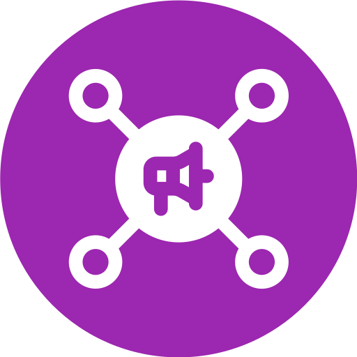 social marketing icono gratis