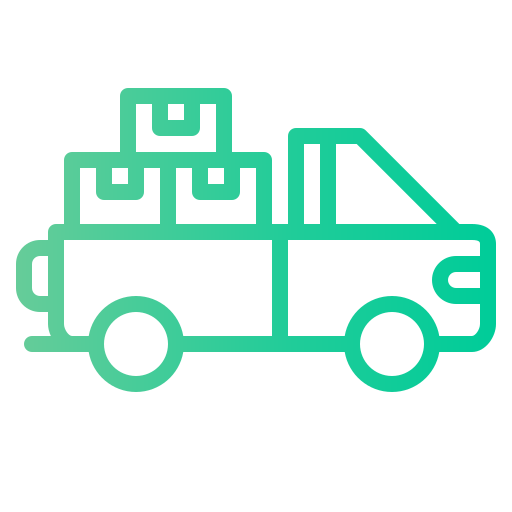 camión de envío icono gratis
