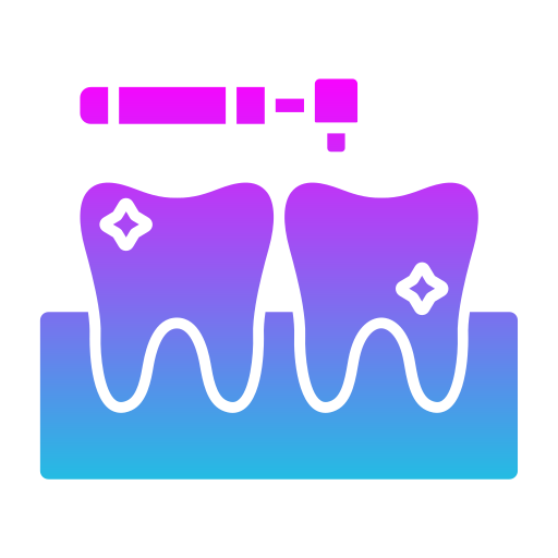 limpieza dental icono gratis