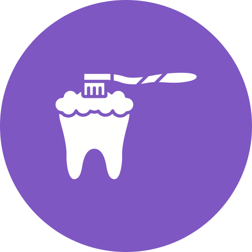 cepillado de dientes icono gratis