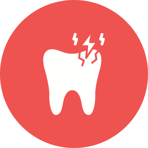 dolor de muelas icono gratis