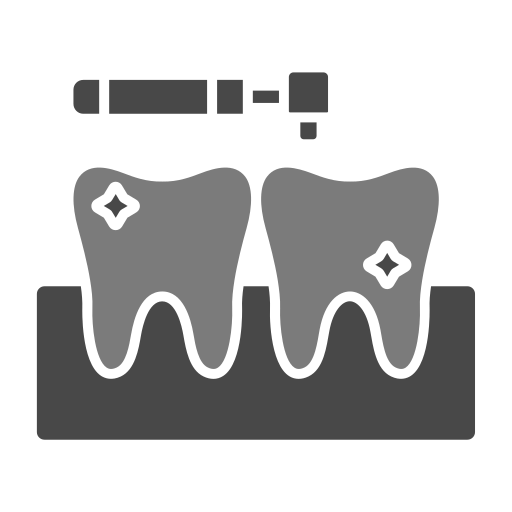 limpieza dental icono gratis