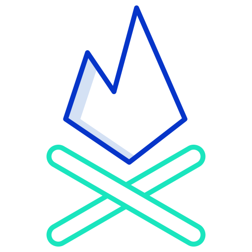 Campfire free icon Campfire free icon
