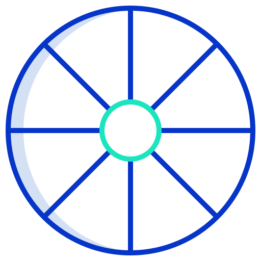 Wheel free icon Wheel free icon