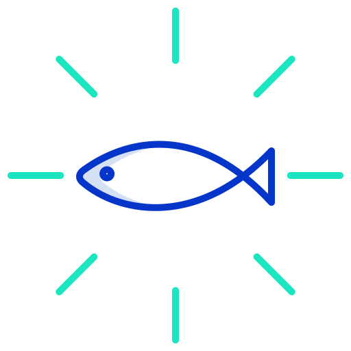 Fish free icon Fish free icon