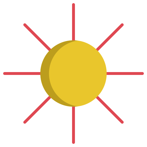 sol grátis ícone