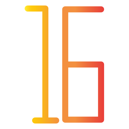 Шестнадцать бесплатно иконка