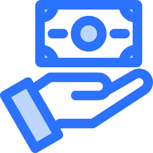 Money Generic Blue icon