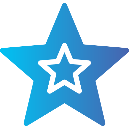 Star Generic Flat Gradient icon