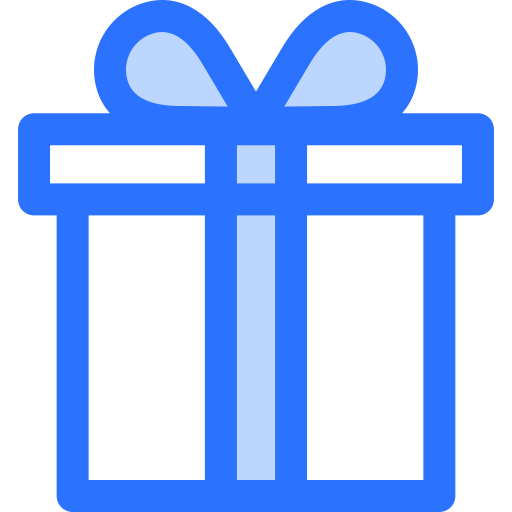 caja de regalo icono gratis