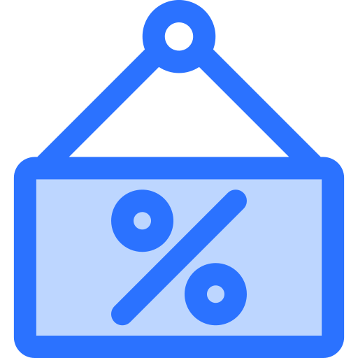 descuento icono gratis