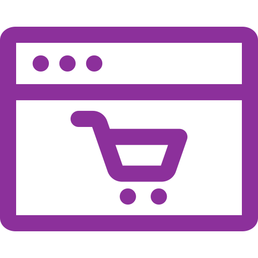 aplicación de compras icono gratis