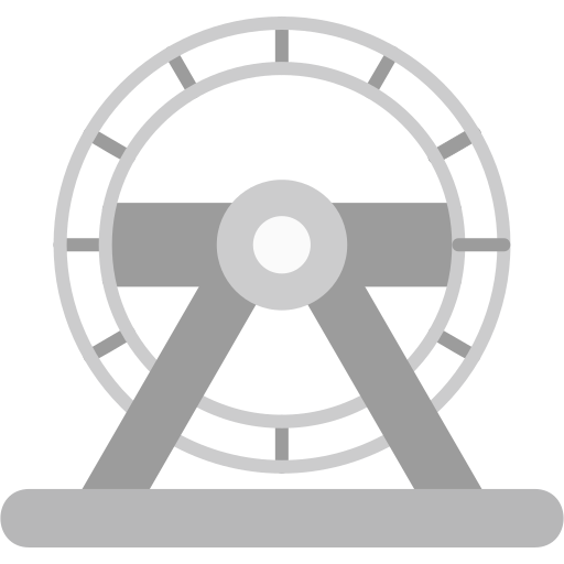 Hamster Wheel Generic Grey icon