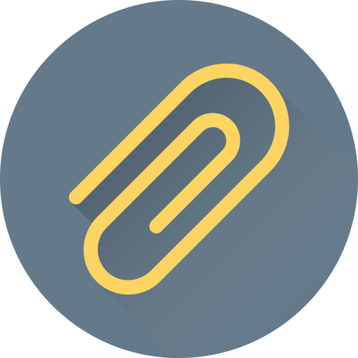 Paperclip Generic Flat icon