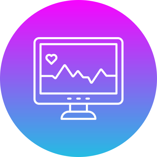 Heart Rate Monitor Free Icon