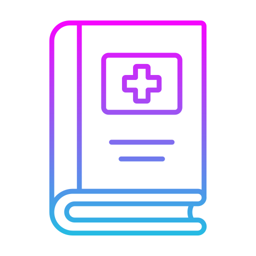 libro médico icono gratis