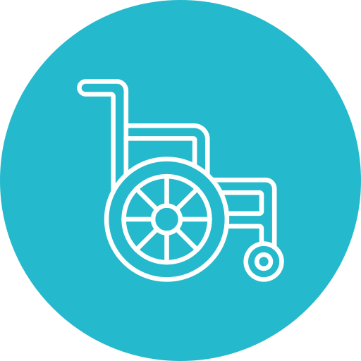 Wheel chair Generic Flat icon