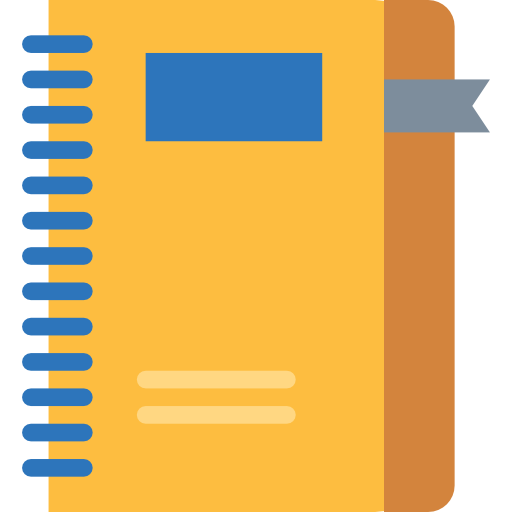 cuaderno icono gratis