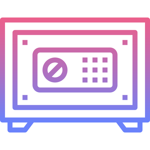 caja de seguridad icono gratis