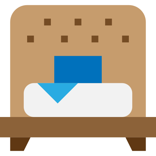 침대 무료 아이콘